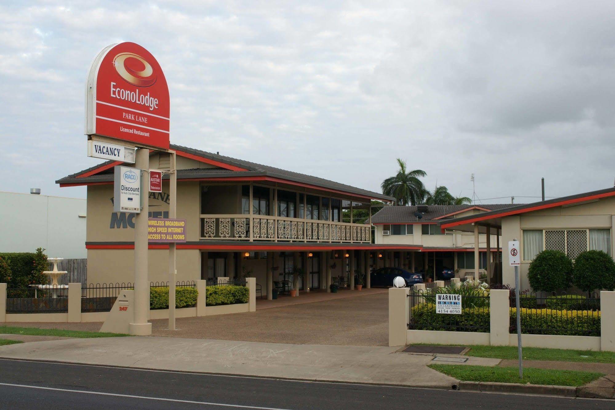 Econo Lodge Park Lane Bundaberg Eksteriør billede
